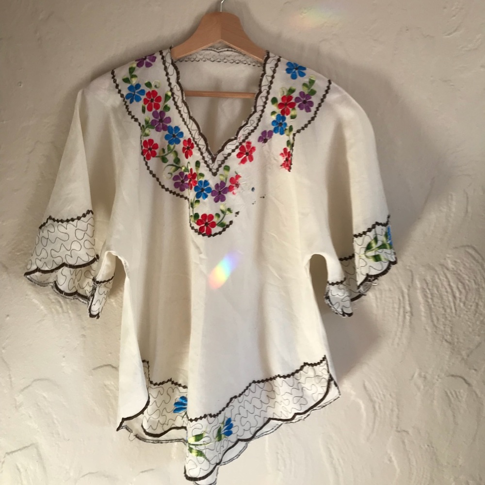 Vintage floral top